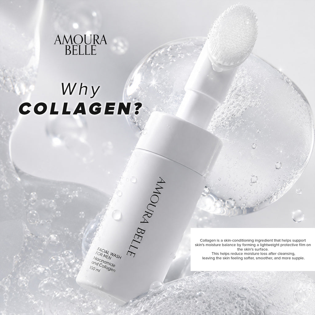 Niacinamide & Collagen Facial Wash for Men
