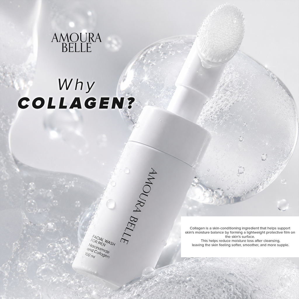 Niacinamide & Collagen Facial Wash for Men