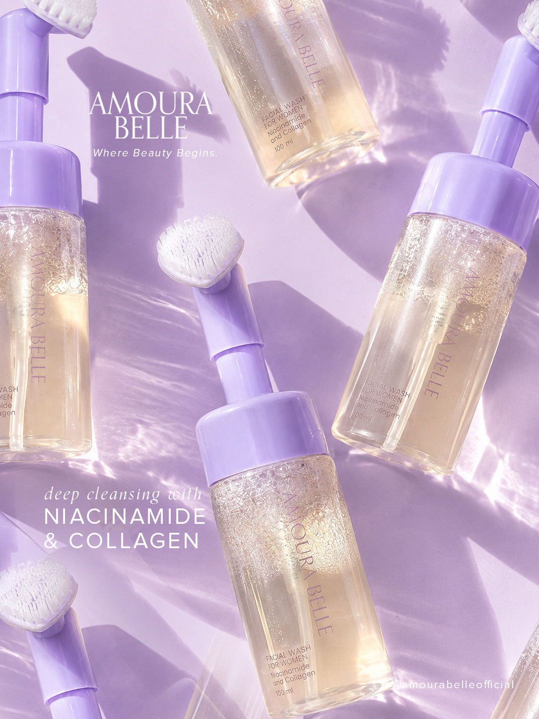 Niacinamide & Collagen Facial Wash for Women