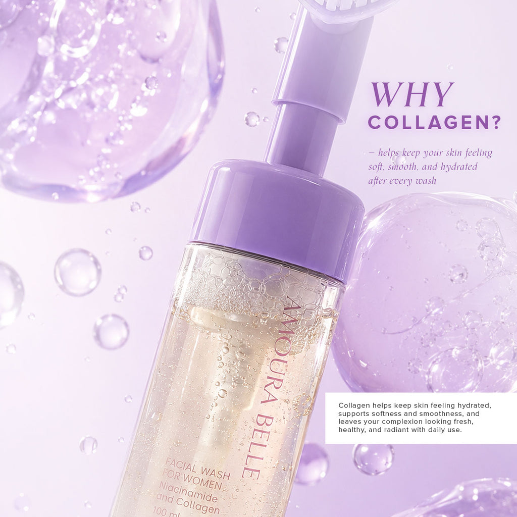 Niacinamide & Collagen Facial Wash for Women
