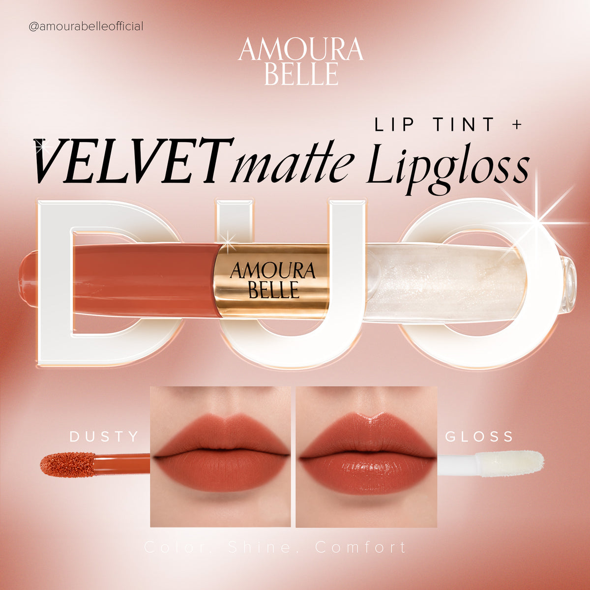 Velvet Matte Liptint & Lip Gloss Duo
