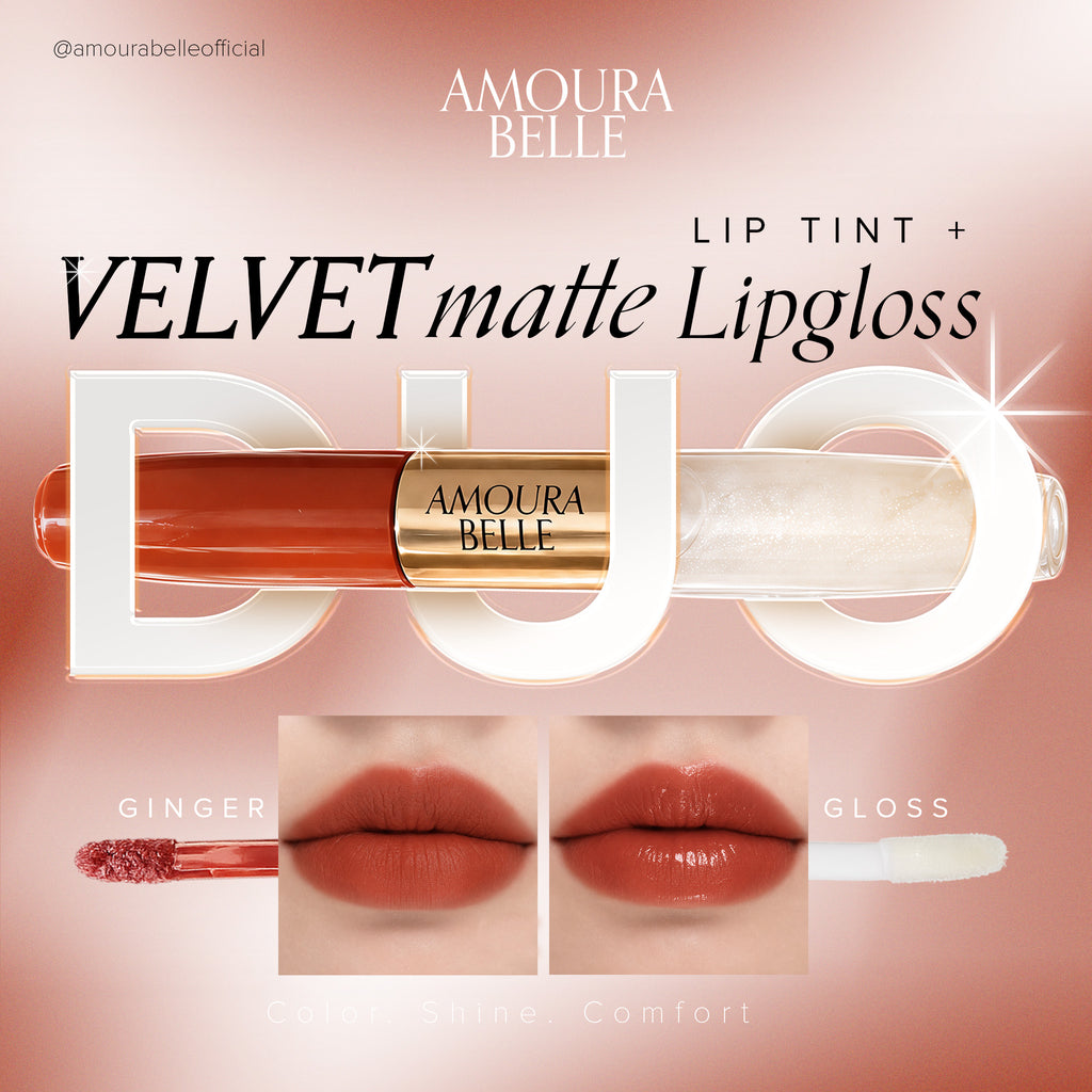 Velvet Matte Liptint & Lip Gloss Duo