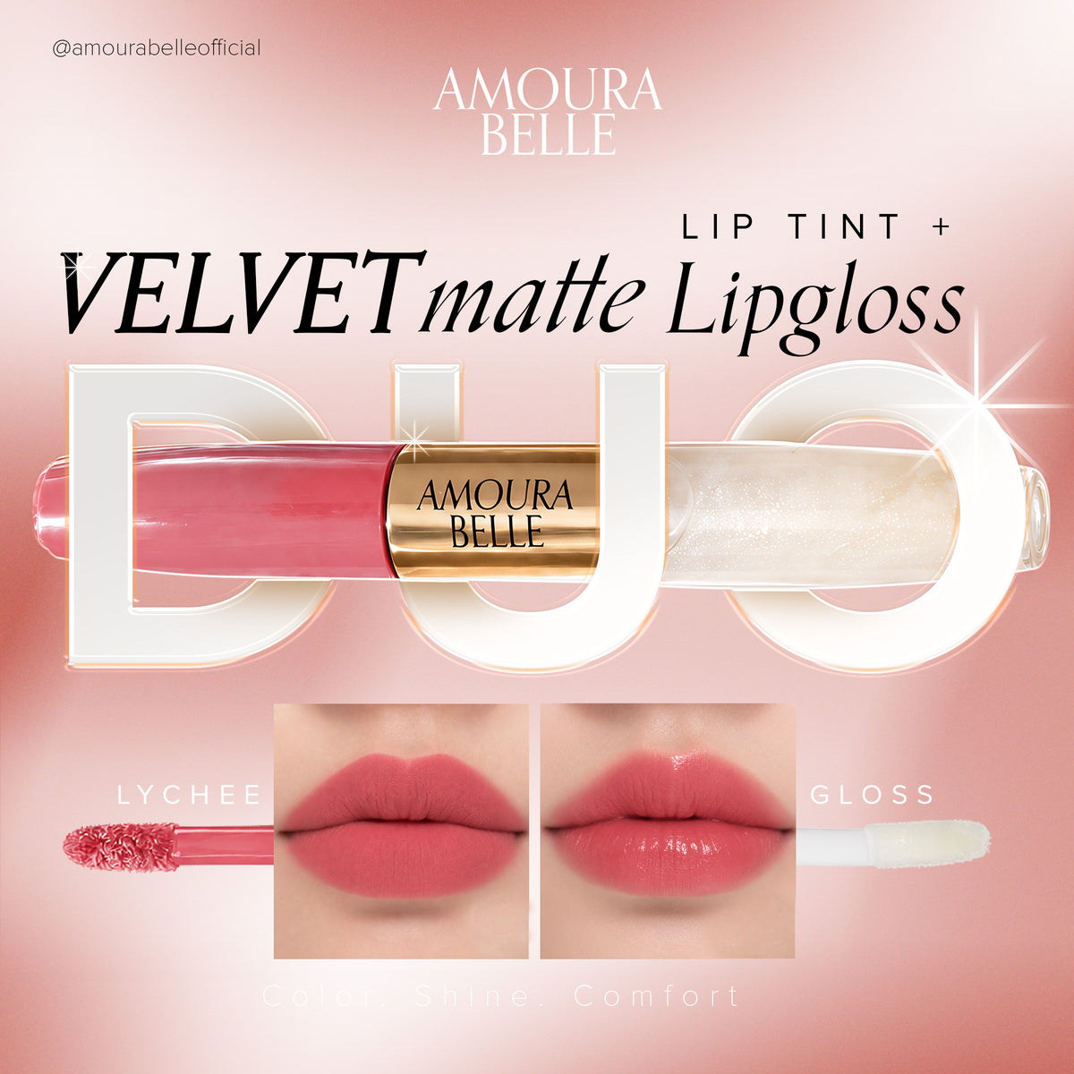 Velvet Matte Liptint & Lip Gloss Duo