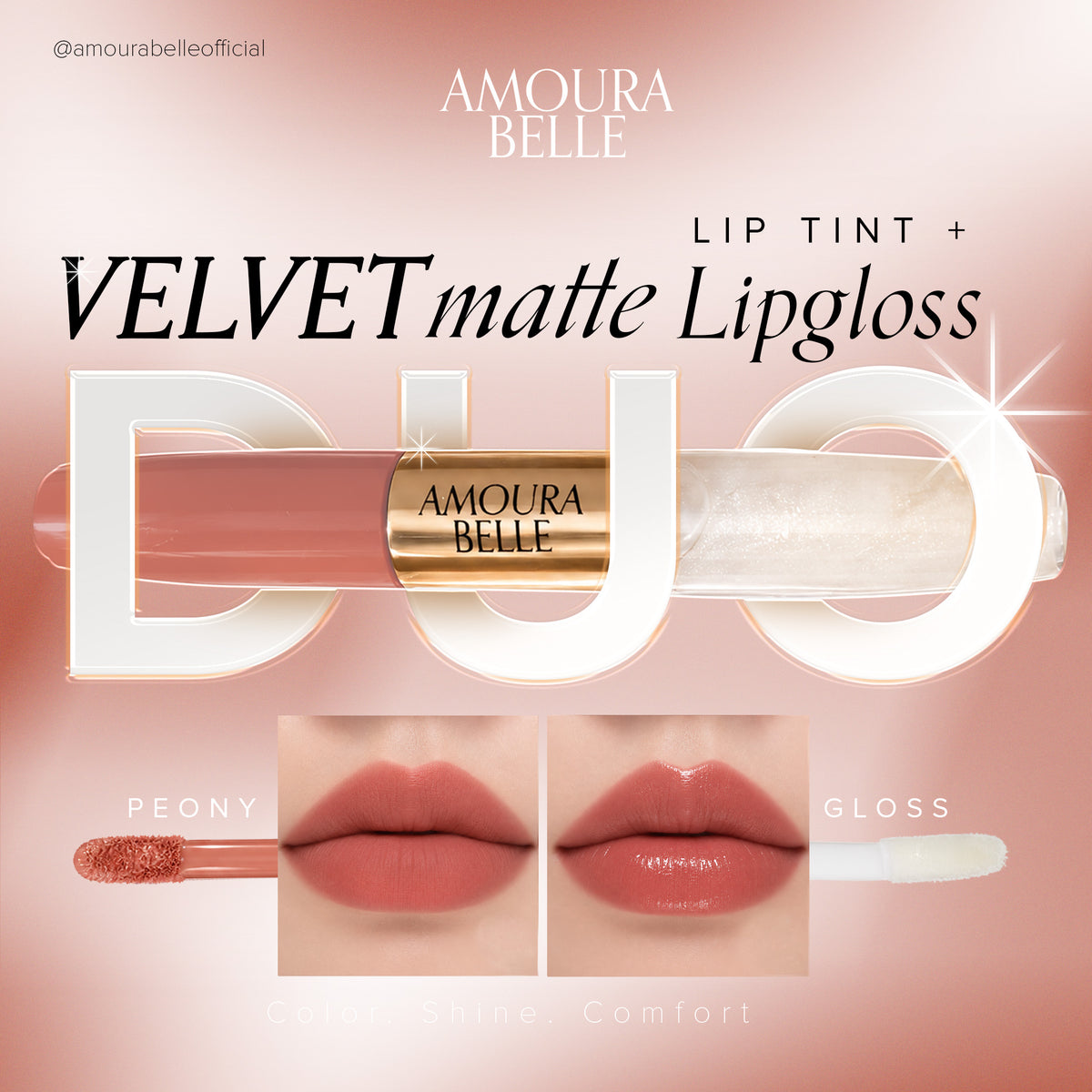 Velvet Matte Liptint & Lip Gloss Duo