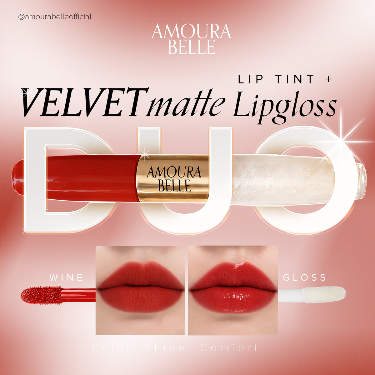 Velvet Matte Liptint & Lip Gloss Duo