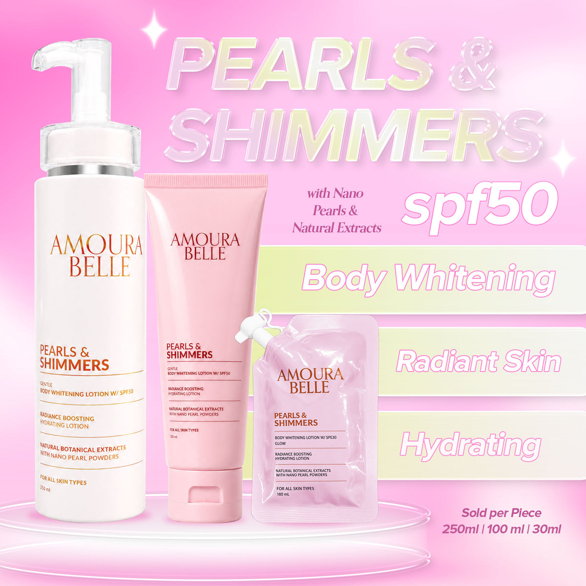 Pearls & Shimmers Whitening Body Lotion